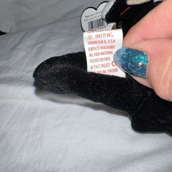 TY Original Beanie Baby “Daisy” Style 4006 1994 - Picture 8 of 10